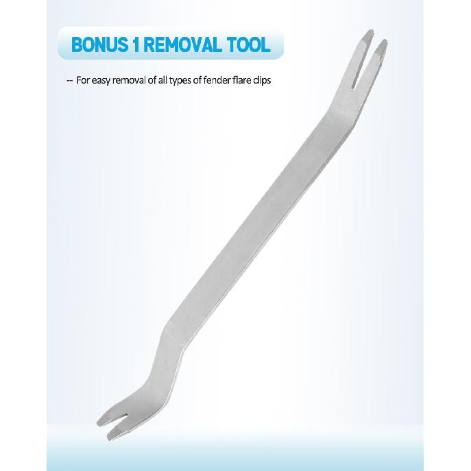 70Pcs Fender Flare Rocker Panel Moulding Clips With Wheel Opening Trim Retainers And Fender Exterior Trim Fastener Rivet Compatible With GM Buick