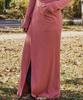 Safari Sula Explore Stitch Pocket Knit Wrap Skirt In Pink