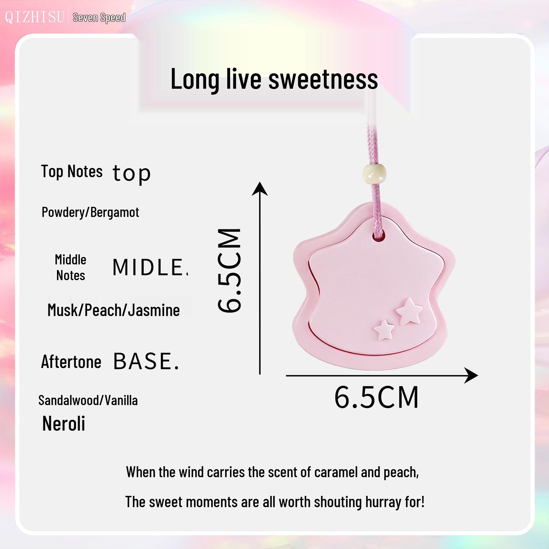 Aroma Pendant No-Flame Stone Diffuser: Bedroom & Car Essential Oil Freshener, Souvenir Aroma Stone.