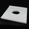 Disposable Beauty Salon Bed Face Hole Cover Non woven Fabrics  Massage Table Pillow Cover White