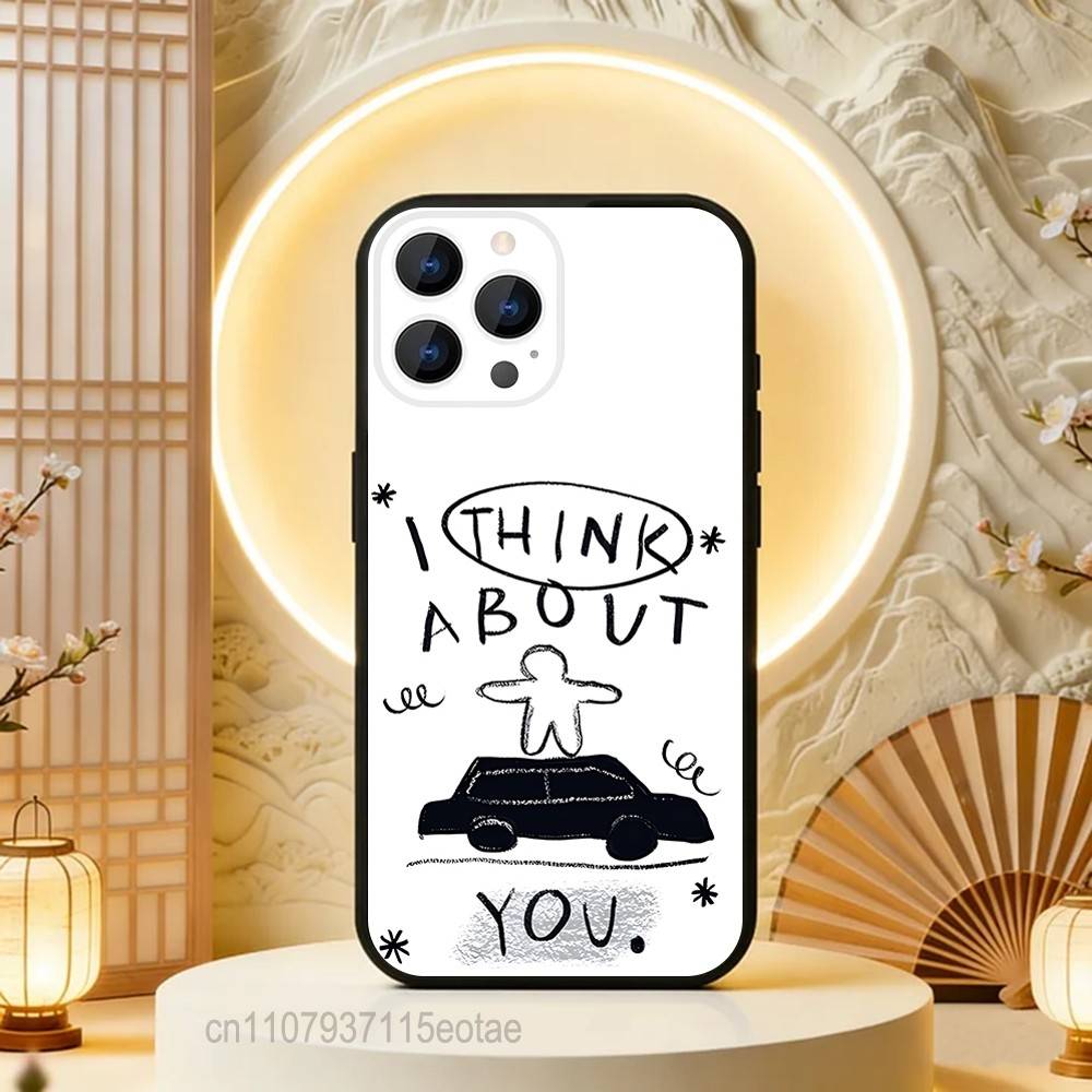 Rock Band The 1975  Phone Case For iPhone  17,16,15,14,13,12,11,Pro,Max,Plus,E,Air,Mini Black Shockproof Funda Cover
