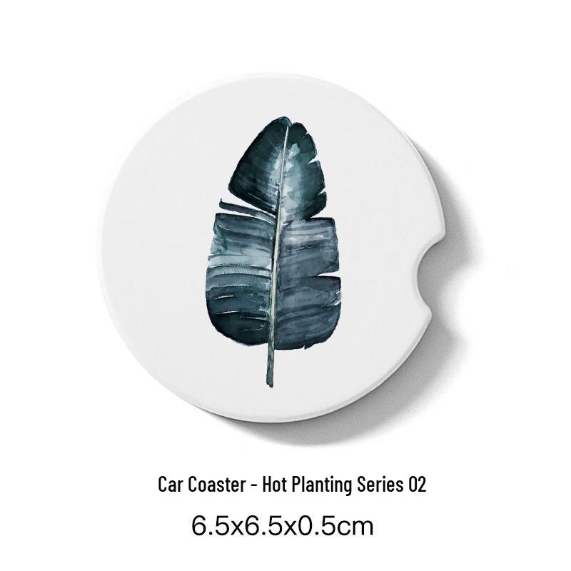 SOVO Diatomaceous Earth Car Cup Coaster