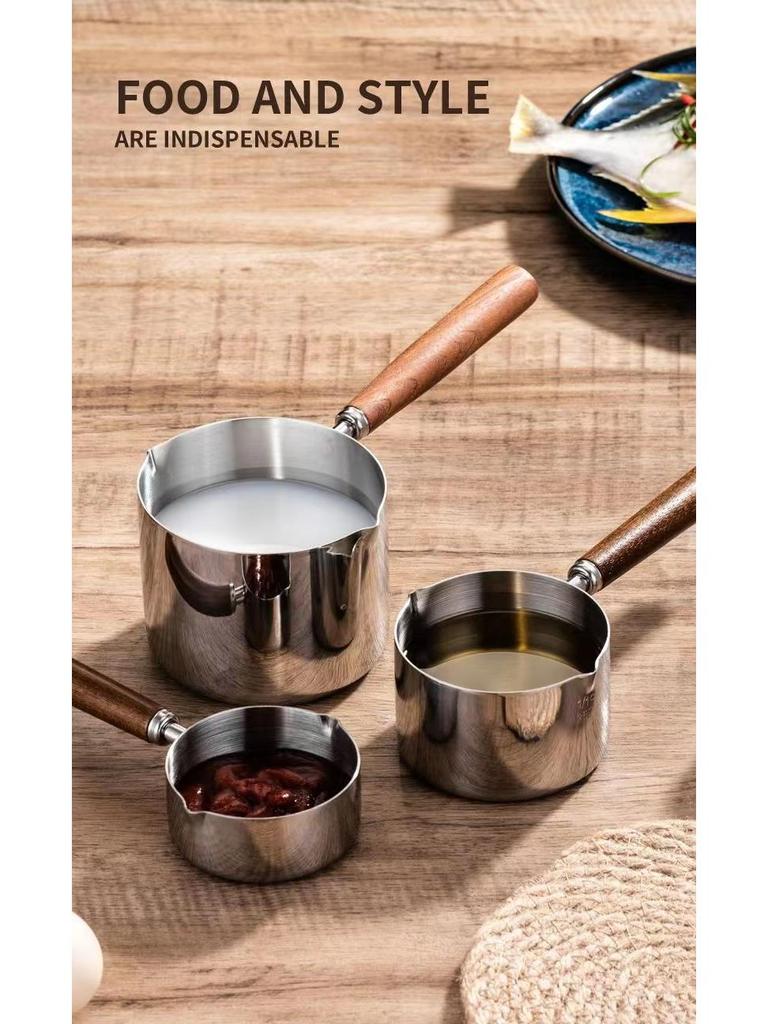 304 Stainless Steel Mini Frying Pan & Baby Food Pot