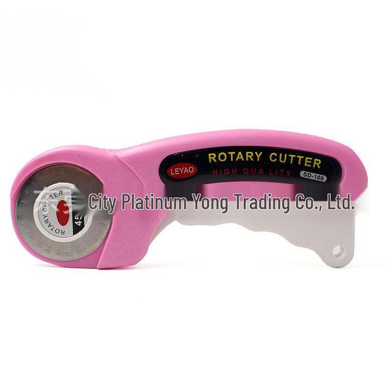 45mm Rotary Fabric Cutter with Blade Handle for Cloth and Leather