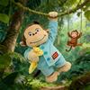 34CM Ny Tecknad Anime Curious George Gosedjurapa Gosedjursdocka Mjuk Speltillbehör Barnfläkt Födelsedag Följeslagare Gåvor