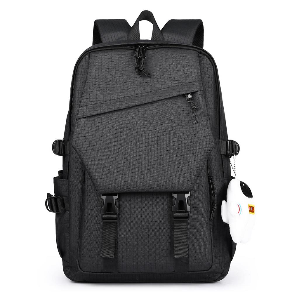 Backpack Trend Backpack Simple Couple Backpack Junior High School Student College Student School Bag Fashion Large Capacity