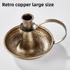 Vintage Elegant Tabletop Candle Holders Metal With Handle Home And Wedding Decoration Candlestick Holder Iron