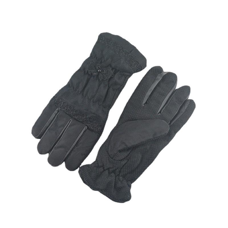 Outdoor Cycling Fleece Cold-proof, Windproof and Warm Casual Cotton Gloves