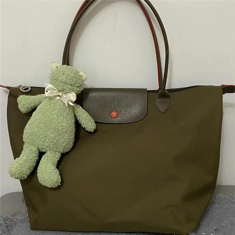 Unique Style Dumpling Large Nylon Shoulder Bag For Women With Ecofriendly Features In Hues Classic