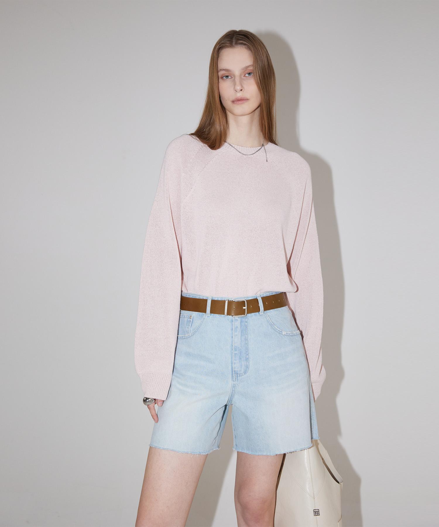 Rene J Wholegarment Awesome Round Knit Mint/Free