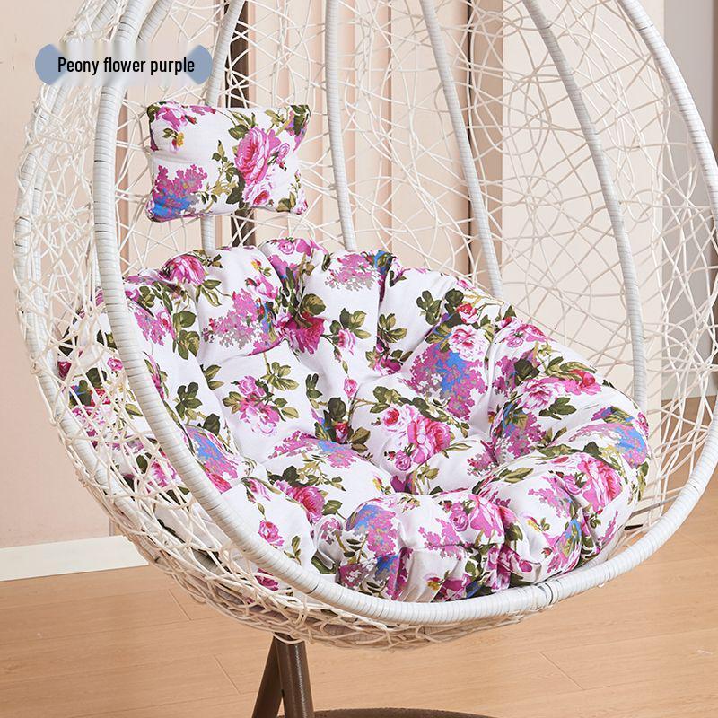 Uniwersalna, zmywalna, pogrubiona poduszka do wiszącego krzesła do huśtawki rattanowej i kosza gniazdowego