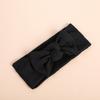 2022 Organic Cotton Baby Bow Knot Knitted Ribbed Infant Newborn Headbands for Babies  18 Colors Baby Accessories