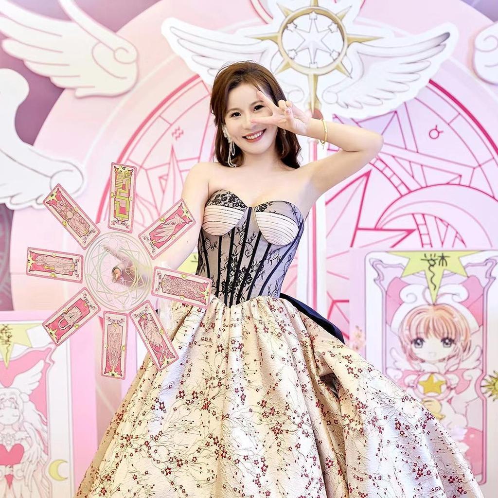 Cardcaptor Sakura Magic Circle Dance Turntable Prop - Creative Finger Dance Clow Card.