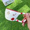 350ML Christmas Coffee Mug Hand Pinched Ceramic Cup Winter Afternoon Tea Milk Cup Xmas Gift Irregular Large Handle Water Cup