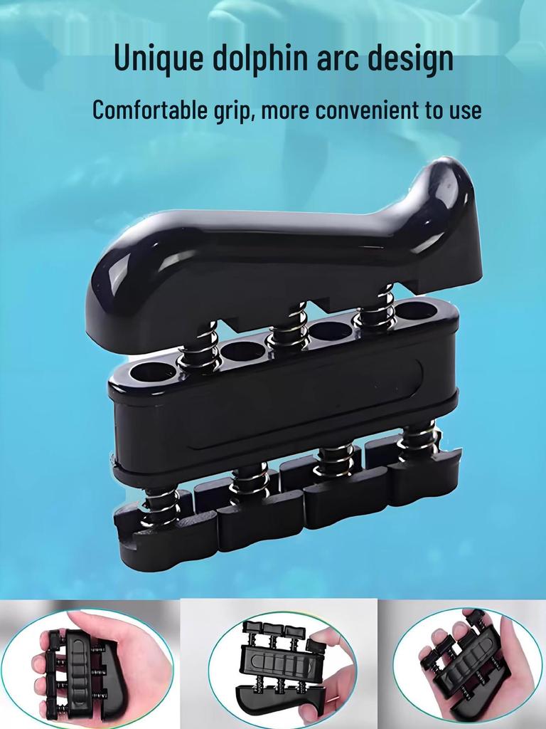 Hand Grip Strength Trainer Set: 5-Piece Kit for Finger Exercise, Rehabilitation, and Muscle Building