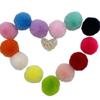 Multi-Color Faux Rabbit Fur Pom Pom for Bags, Clothing, Shoes, and Hats