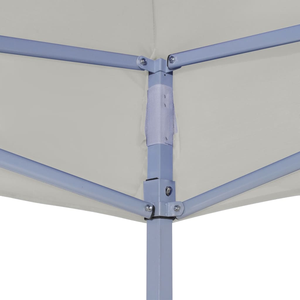 Profi Party Tent Foldable 2*2 M Steel Frame Cream