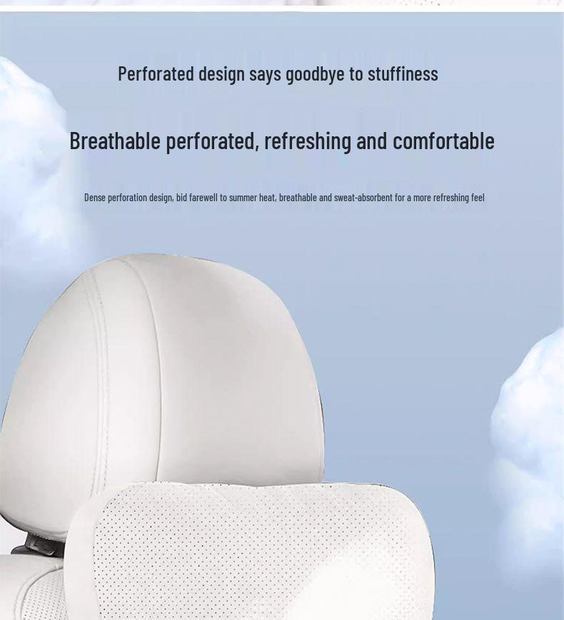 Tesla Model 3/Y/S/X Headrest & Lumbar Support Cushion