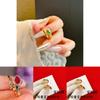 Trendy Spring 2024 Womens Fashion Snake Ring In Charming Cartoon Character Design With Adjustable Open Style