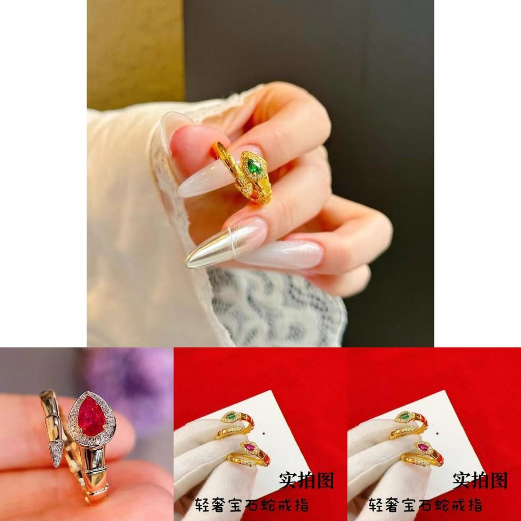 Trendy Spring 2024 Womens Fashion Snake Ring In Charming Cartoon Character Design With Adjustable Open Style