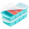 Silicone Soup Trays with Lids, 4 Compartments 250ml Meal Prep Containers