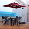 Beiduo Outdoor Parasol with 80L Water Tank Base