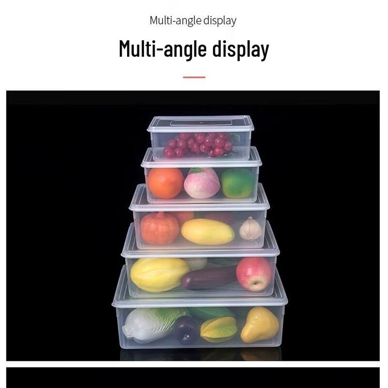 Plastic Food Storage Container for Refrigerator
