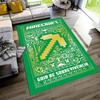 Minecraft Floor Mat Suitable for Decorate room Dormitory Balcony Hallway Anti-slip Rug Decorate Offices Wedding Party Gift