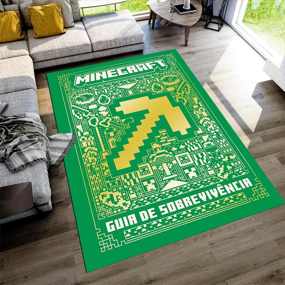 Minecraft Floor Mat Suitable for Decorate room Dormitory Balcony Hallway Anti-slip Rug Decorate Offices Wedding Party Gift