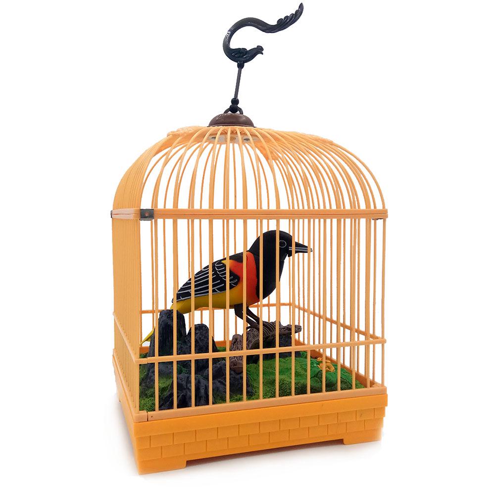 Voice-Activated Simulated Birdcage Toy for Kids: Fun and Creative Electric Bird Collection