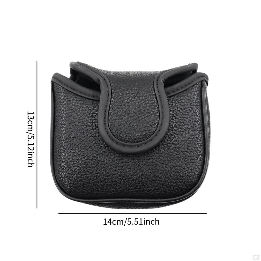 Golf Club Head Cover, PU Leather Headcover, Gift Choice for Adults