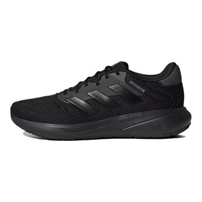Response Soft Comfortable Mesh Non-Slip Wear-Resistant Breathable Low-Top Casual Running Shoes Unisex Sneakers Black IG0736