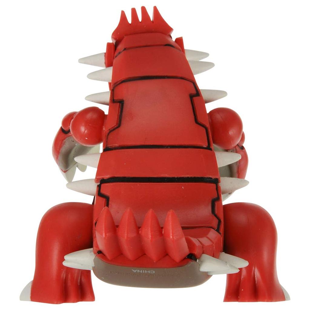 Takara Tomy Moncolle Figure Ages 4 and Meets Toy Safety ST Mark TAKARA TOMY "Pokémon ML-03 Groudon" Pokémon Toy, Up, Standards, Certified, Pokémon