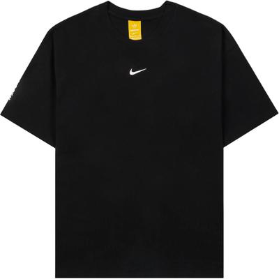 X Nocta Collaboration SS25 Logo Crew Neck Short Sleeve T-Shirt Unisex Tops Black HM5774-010
