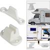 2 Sets Caravan Door Retainer Catch Nylon Door Stop Retaining Catch Latch for RV Caravan Camper Motorhome Boat Door Retainer Holder Door Stopper