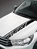 Front Hood Sticker For Toyota Hilux Revo SR5 2015 - 2017 Pickup Car Sticker Kit Waterproof PVC Stickers Car Exterior Accessories