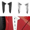 NEW-1Pair Front Side Fender Air Outlet Cover Trim For BMW X3 G01 X4 G02 2018-2025 Car Styling Vent Fender Accessories Chrome Sil