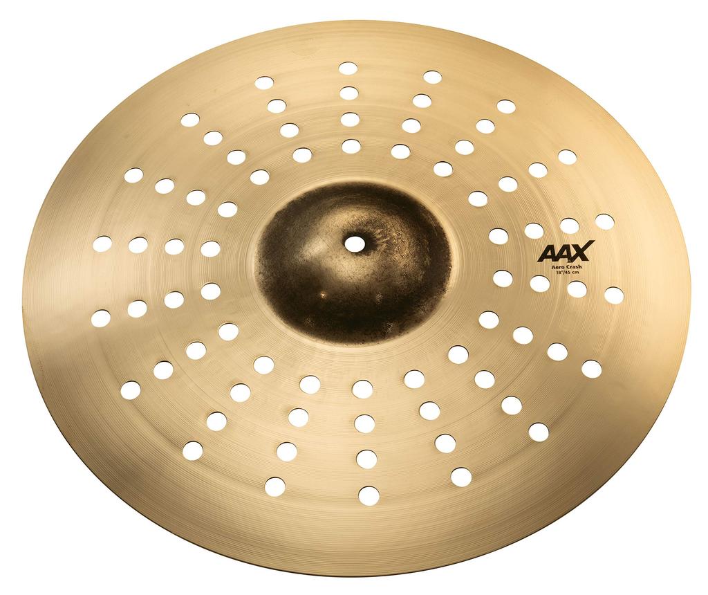 SABIAN AAX AERO CRASH Crash Medium Thin Weight Brilliant Finish 18" AAX-18AEC-B