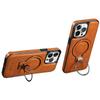 RMBMAX For iPhone 14 Pro Electroplated Kickstand Magnetic Phone Case