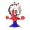 Interactive Slow Feeder Rotatable Wheel Feed Training Toy  for Indoor Cats Small Pets