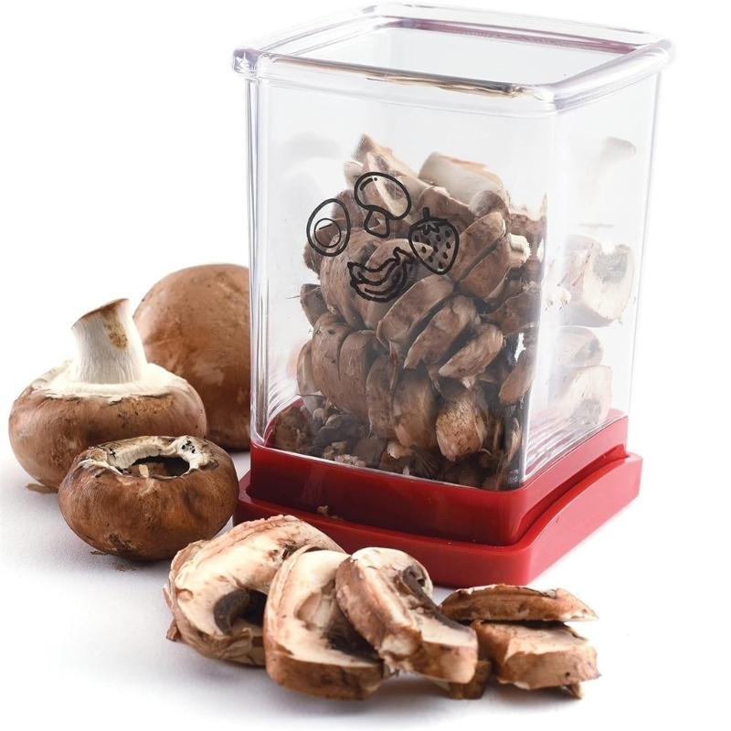 Cup Fruit Slicers Stainless Steel Strawberries Banana Cutter Kitchen Slicers Quickly Making Fruit Vegetable Cutter