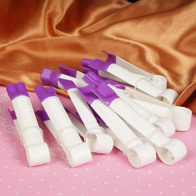 Nuovo 10 pezzi Clip bordo pizzo taglierino per biscotti fondente decorazione pasta di zucchero strumento per torta cupcake biscotto