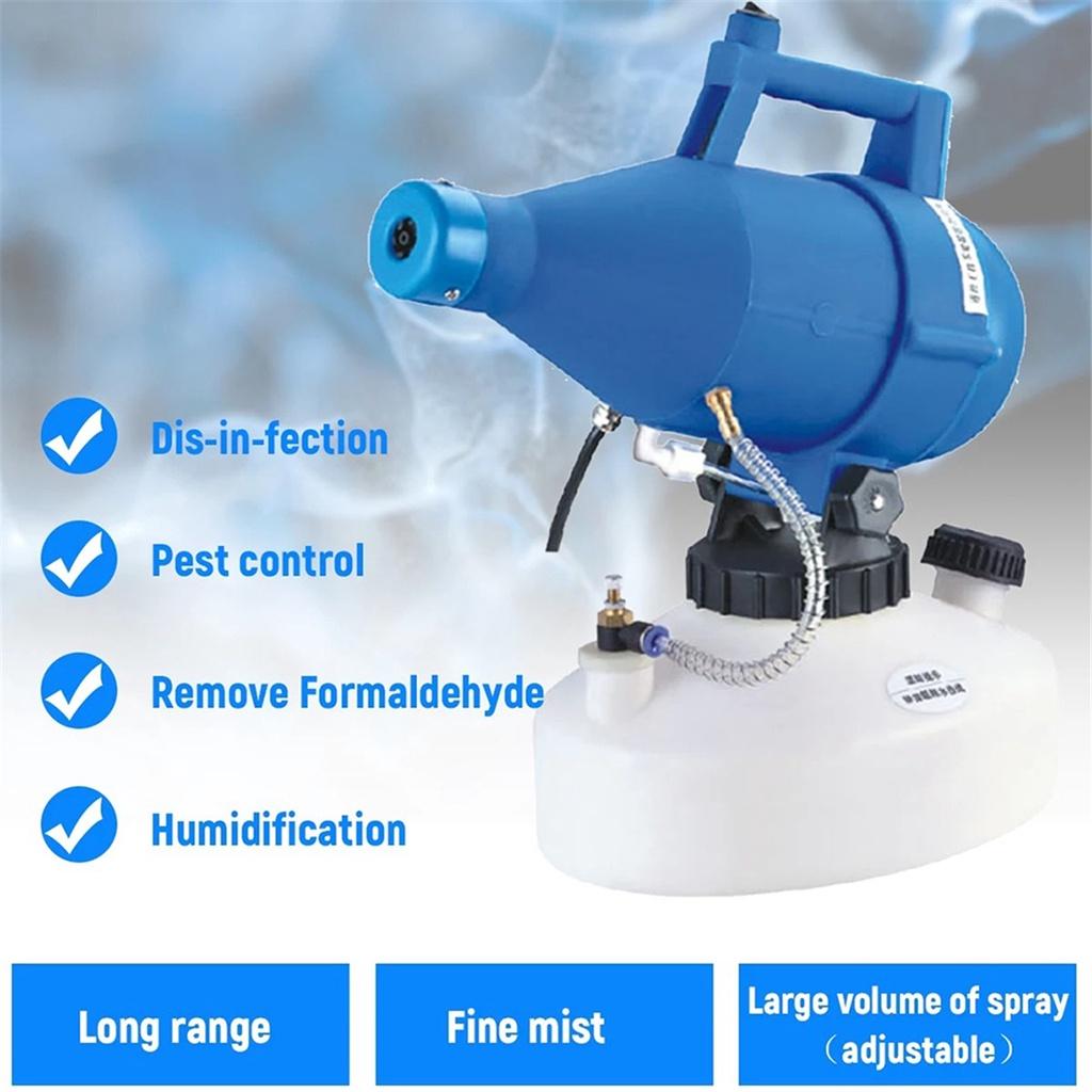 220V 50HZ Electric ULV Fogger Sprayer 4.5/5L Sprayer Mosquito Killer Disinfection Machine Killer Insecticide Atomizer Fight Drug 110V/220V
