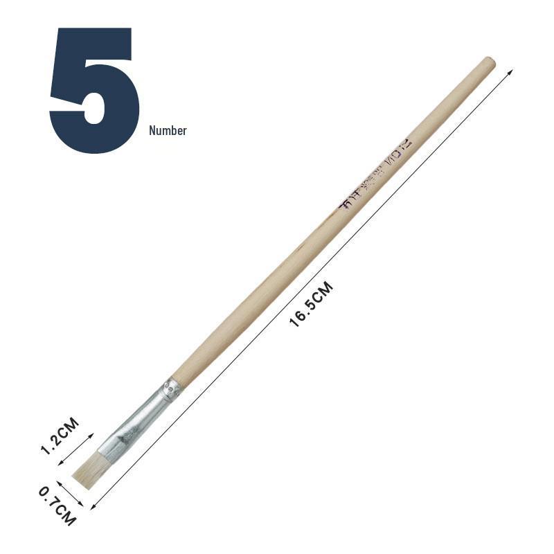 Gold Tip Ceramic and Watercolor Paint Brush Set - Boutique S Series