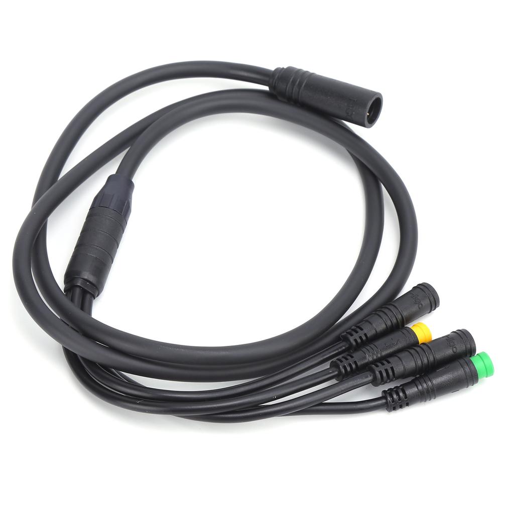 Waterproof 1T4 Electric Bike Cable Harness Gear Sensor Extension Cable for BAFANG BBS01BBS02 Mid