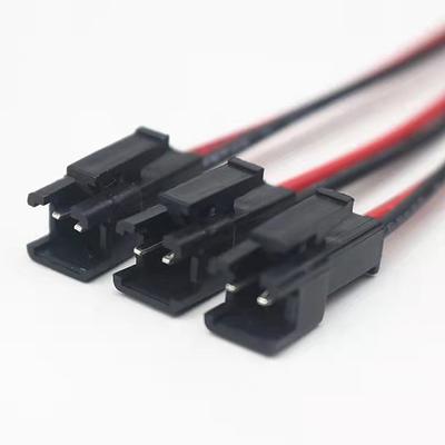 10 Çift Uzun Sm Konnektör Terminali Tel Fişi Erkek-Dişi Ekleme Tel Konnektörleri Kırmızı Ve Siyah Tel Led Downlight Tavan Lambası