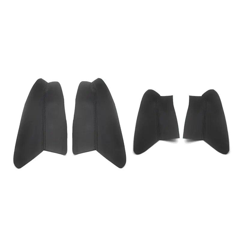 4pcs Microfiber Leather Door Panel Cover For Ford Focus  Car Interior Door Armrest Panel Skin Cover Trim