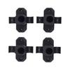 Pre Drilled Hole Leg Connectors System for Fast Setups of Camping Tables Detachable Nylon Mounts and Simple Installation