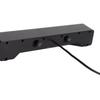3.5mm Input Computer Speaker USB Powered Soundbar Desk Audio Wired Connection  TV Entertainment