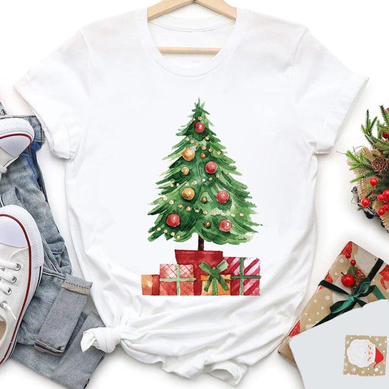 Buy Merry Christmas T -Shirt Women Xmas 